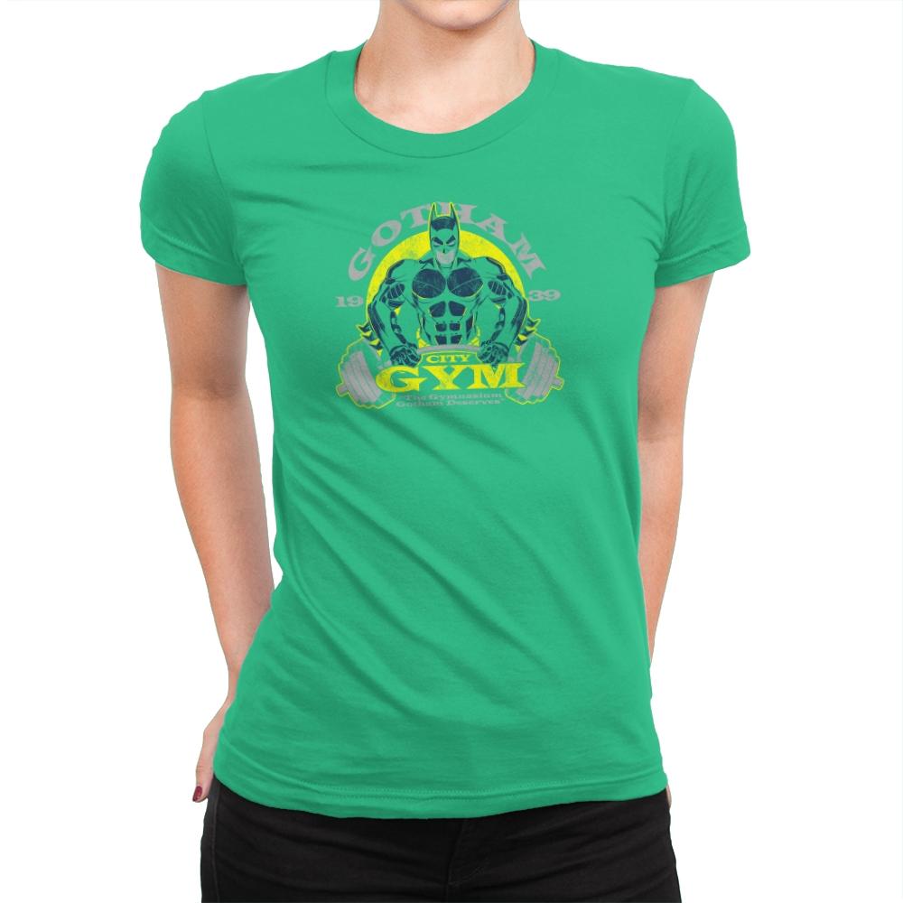 Gotham Gym Exclusive - Womens Premium T-Shirts RIPT Apparel Small / Kelly Green