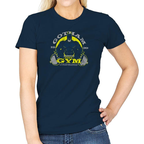 Gotham Gym Exclusive - Womens T-Shirts RIPT Apparel Small / Navy