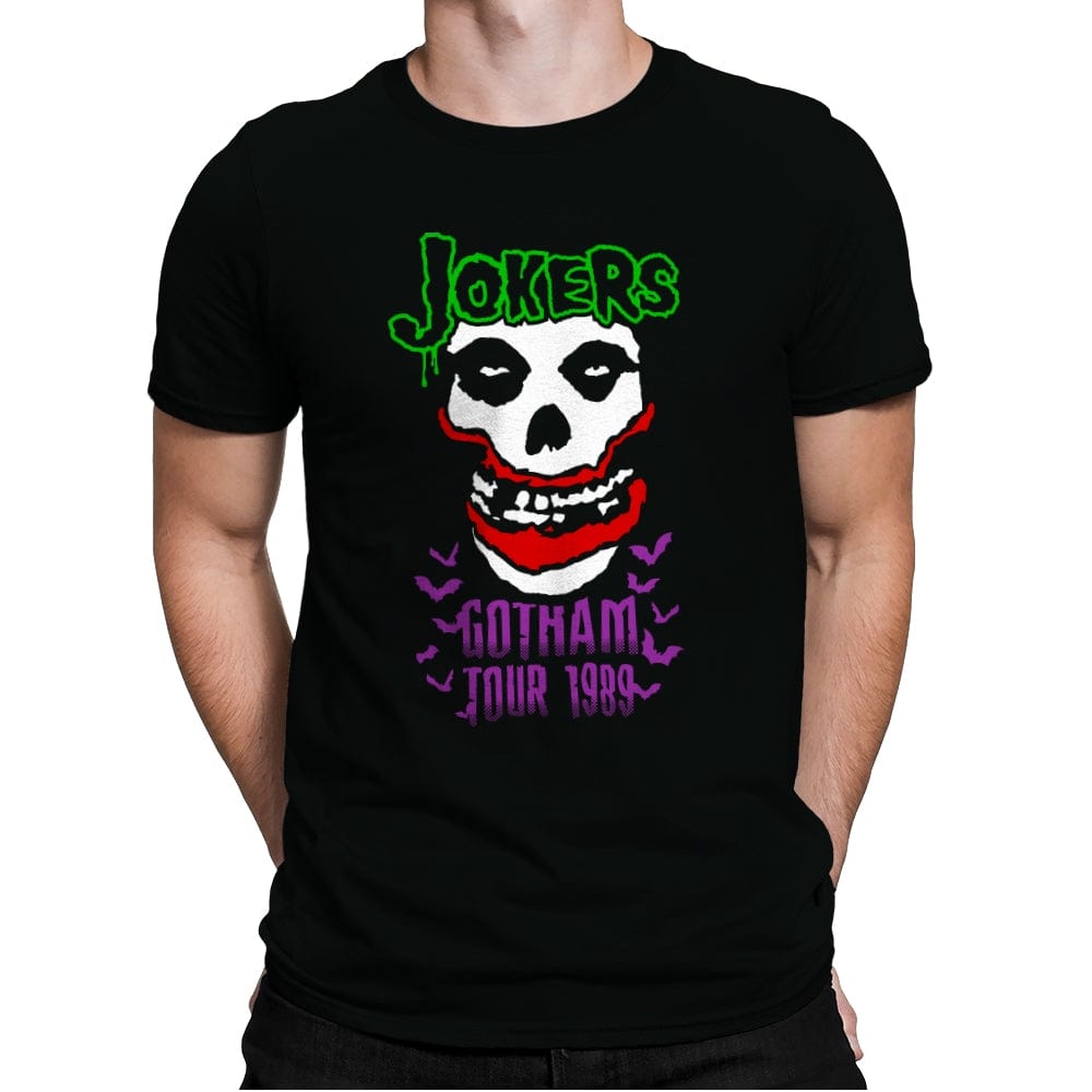 Gotham Joke Tour 1989 - Mens Premium T-Shirts RIPT Apparel Small / Black