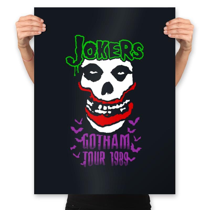 Gotham Joke Tour 1989 - Prints Posters RIPT Apparel 18x24 / Black