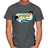 Gotham’s Diner - Mens T-Shirts RIPT Apparel Small / Charcoal