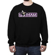 Gothopoly - Crew Neck Sweatshirt Crew Neck Sweatshirt RIPT Apparel Small / Black