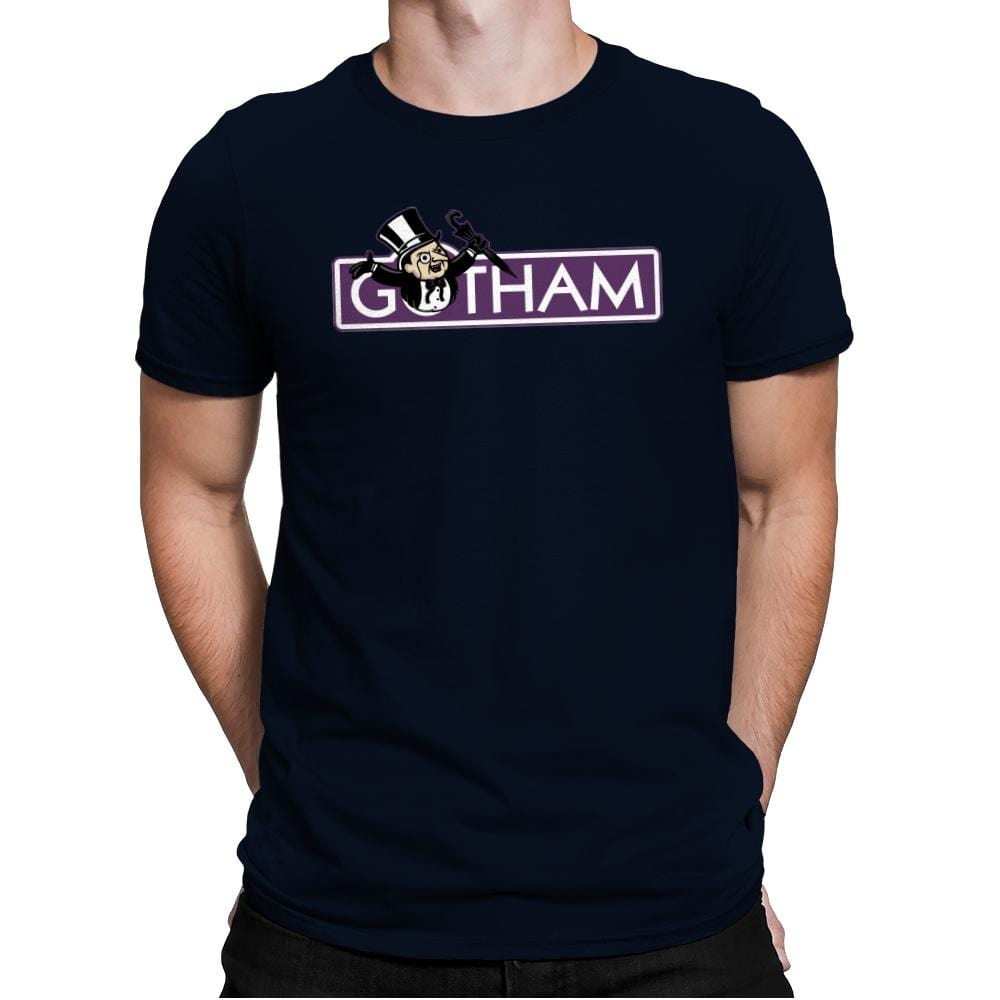Gothopoly - Mens Premium T-Shirts RIPT Apparel Small / Midnight Navy