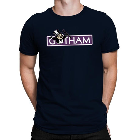 Gothopoly - Mens Premium T-Shirts RIPT Apparel Small / Midnight Navy