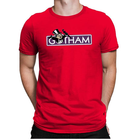 Gothopoly - Mens Premium T-Shirts RIPT Apparel Small / Red