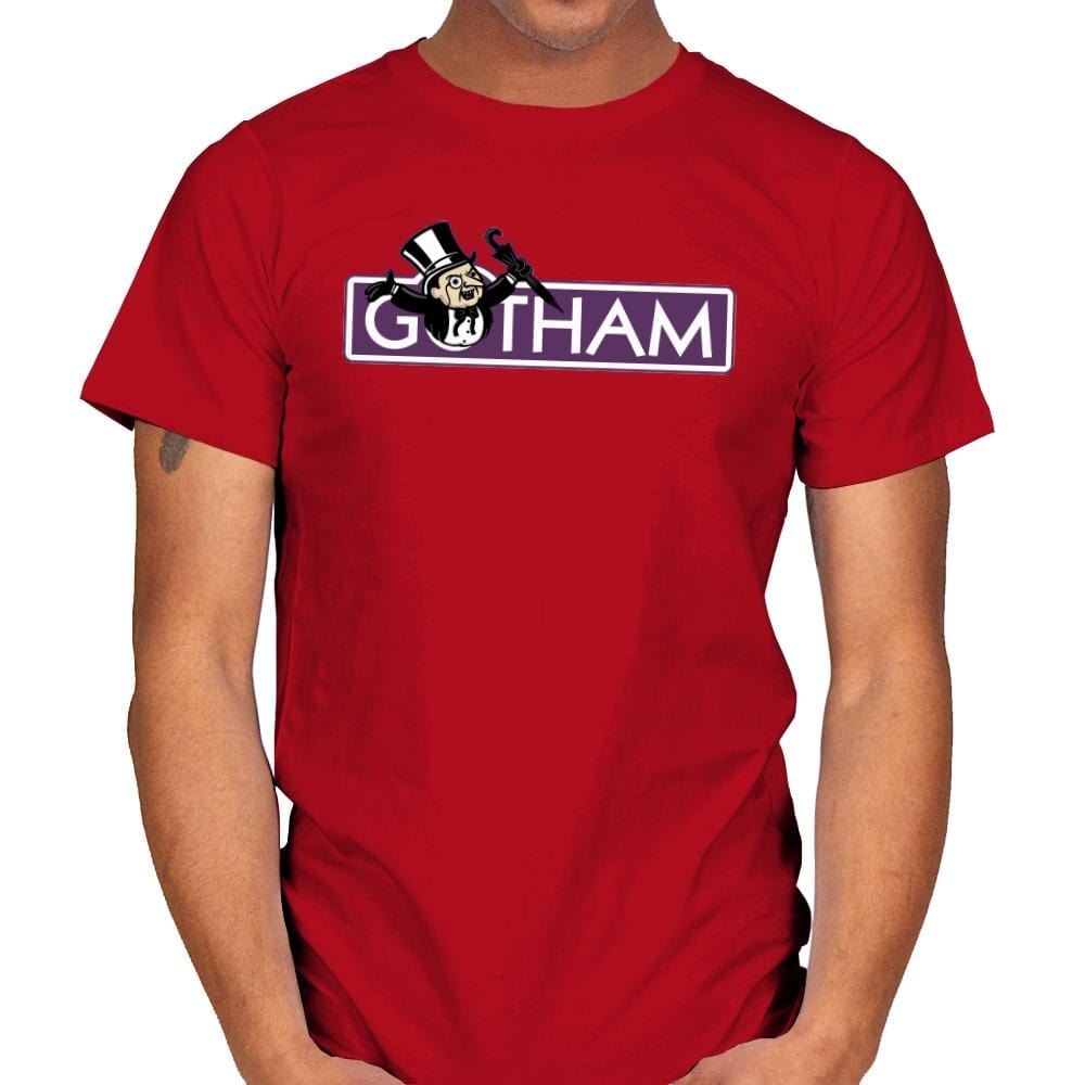 Gothopoly - Mens T-Shirts RIPT Apparel Small / Red