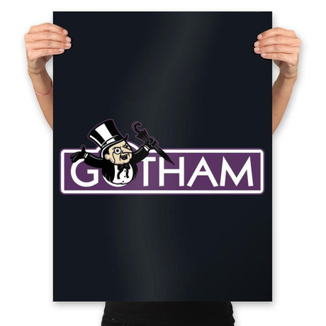 Gothopoly - Prints Posters RIPT Apparel 18x24 / Black