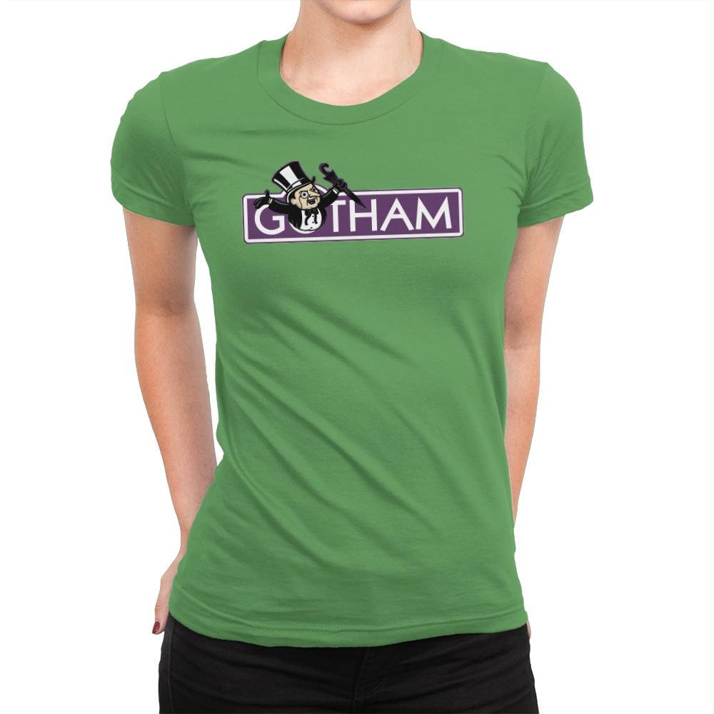 Gothopoly - Womens Premium T-Shirts RIPT Apparel Small / Kelly