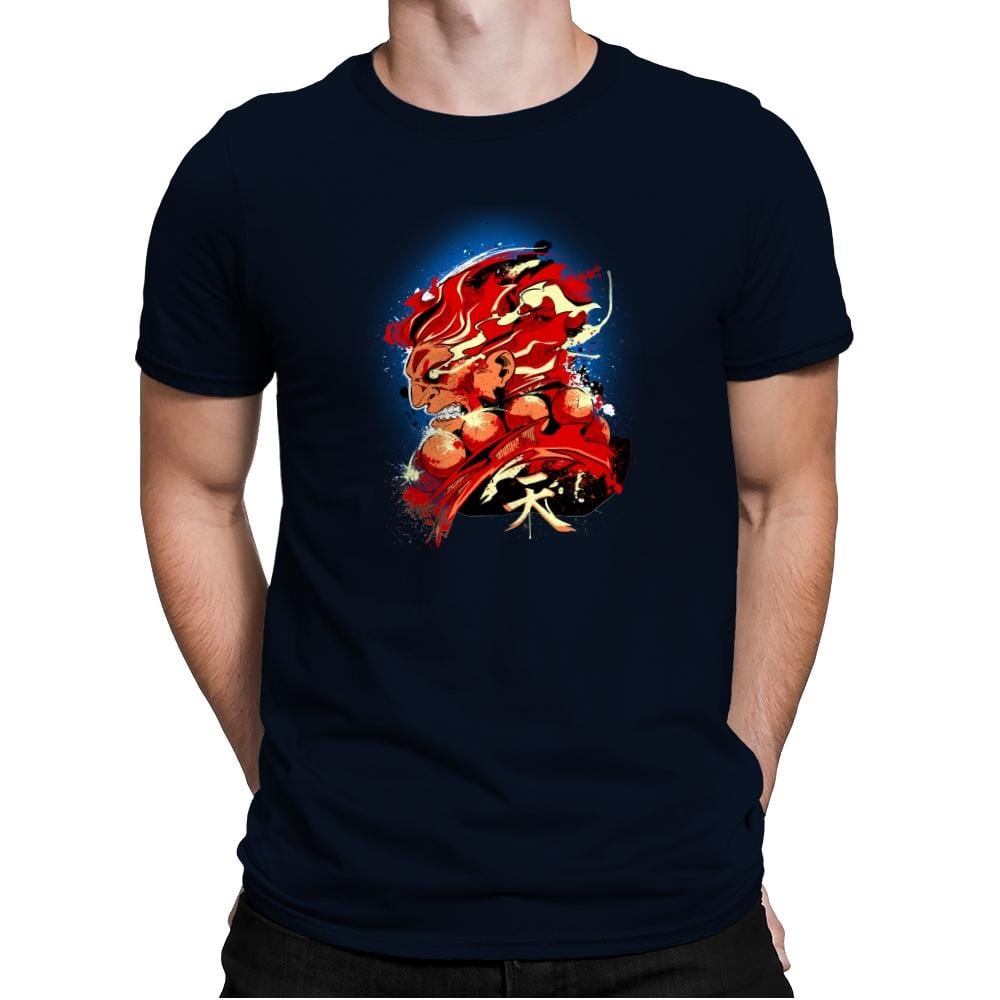 Gouki - Graffitees - Mens Premium T-Shirts RIPT Apparel Small / Midnight Navy