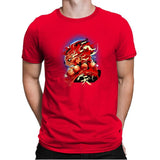 Gouki - Graffitees - Mens Premium T-Shirts RIPT Apparel Small / Red