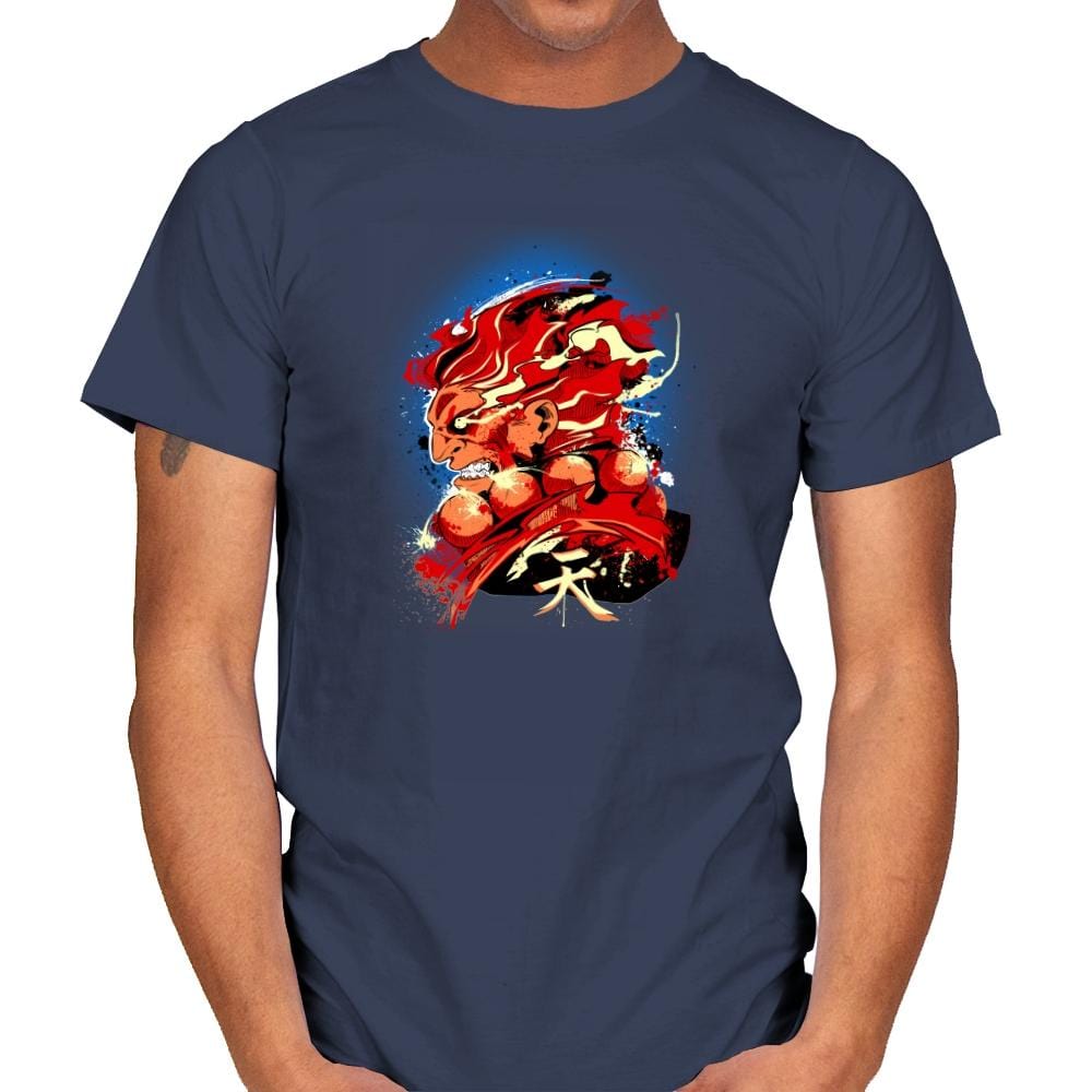 Gouki - Graffitees - Mens T-Shirts RIPT Apparel Small / Navy