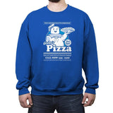 Gozer's Pizza - Crew Neck Sweatshirt Crew Neck Sweatshirt RIPT Apparel