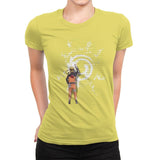 Graff Naruto - Womens Premium T-Shirts RIPT Apparel Small / Vibrant Yellow