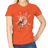 Graff Naruto - Womens T-Shirts RIPT Apparel Small / Orange