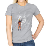 Graff Naruto - Womens T-Shirts RIPT Apparel Small / Sport Grey