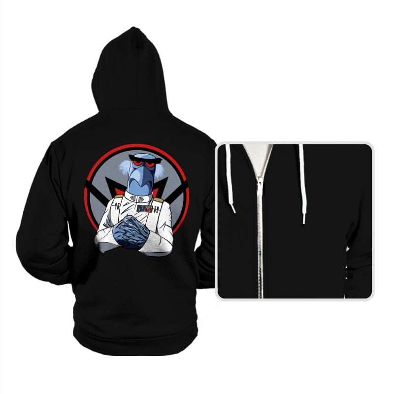 Grand Admiral Eagle - Hoodies Hoodies RIPT Apparel Small / Black