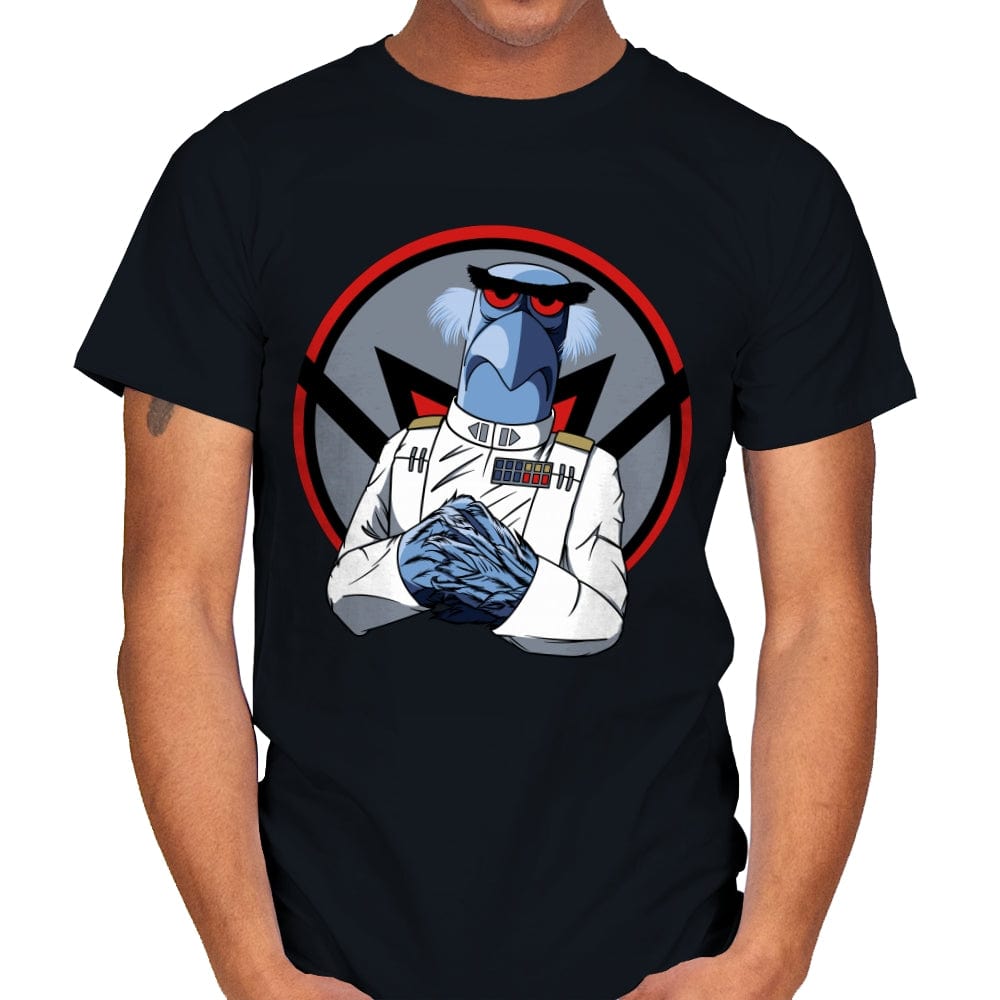 Grand Admiral Eagle - Mens T-Shirts RIPT Apparel Small / Black