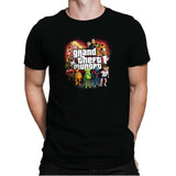 Grand Theft Muppet Exclusive - Mens Premium T-Shirts RIPT Apparel Small / Black