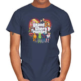 Grand Theft Muppet Exclusive - Mens T-Shirts RIPT Apparel Small / Navy