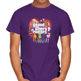 Grand Theft Muppet Exclusive - Mens T-Shirts RIPT Apparel Small / Purple