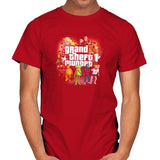 Grand Theft Muppet Exclusive - Mens T-Shirts RIPT Apparel Small / Red