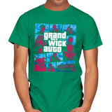 Grand Wick Auto - Mens T-Shirts RIPT Apparel Small / Kelly Green