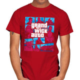 Grand Wick Auto - Mens T-Shirts RIPT Apparel Small / Red