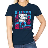 Grand Wick Auto - Womens T-Shirts RIPT Apparel Small / Navy