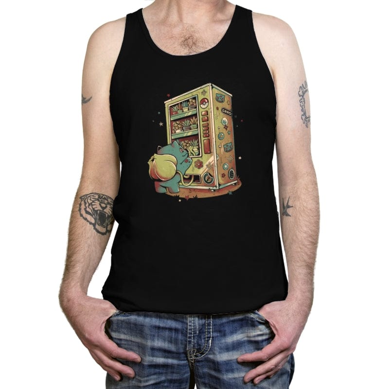 Grass Vending Machine - Tanktop Tanktop RIPT Apparel X-Small / Black