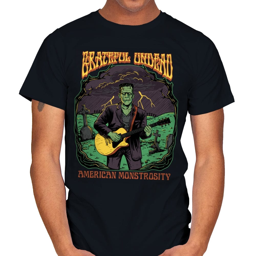 Grateful Undead - Mens T-Shirts RIPT Apparel Small / Black