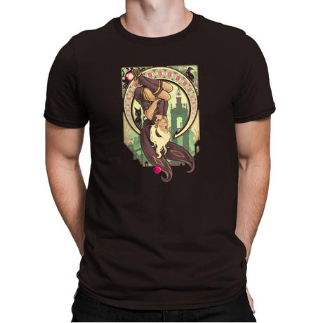 Gravity Poetry Exclusive - Mens Premium T-Shirts RIPT Apparel Small / Dark Chocolate