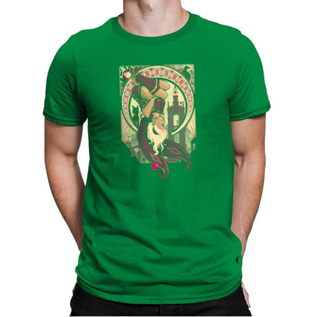 Gravity Poetry Exclusive - Mens Premium T-Shirts RIPT Apparel Small / Kelly Green