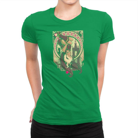 Gravity Poetry Exclusive - Womens Premium T-Shirts RIPT Apparel Small / Kelly Green