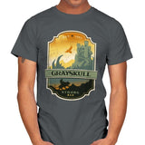 Grayskull Strong Ale - Mens T-Shirts RIPT Apparel Small / Charcoal