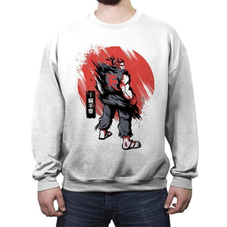Great Demon - Crew Neck Sweatshirt Crew Neck Sweatshirt RIPT Apparel