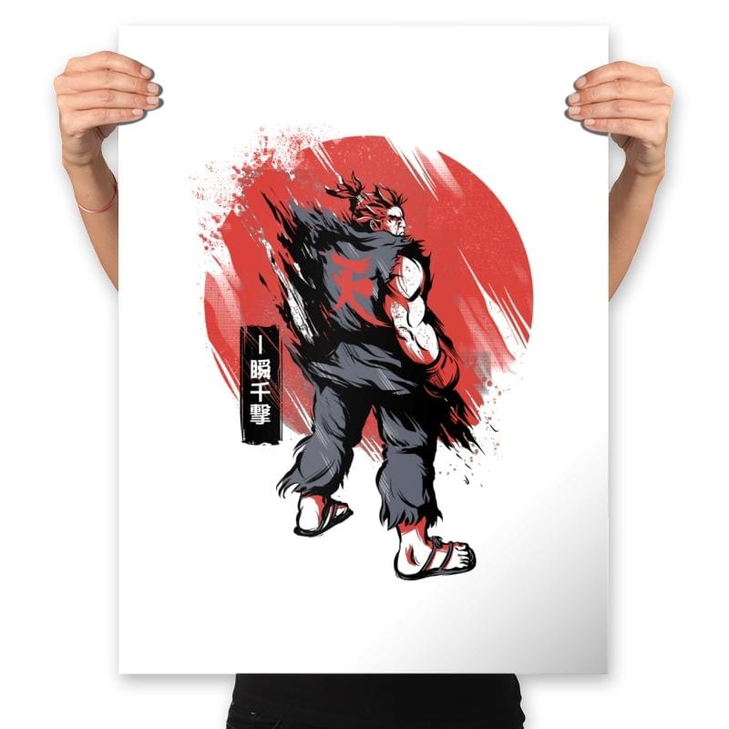 Great Demon - Prints Posters RIPT Apparel 18x24 / White