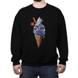 Great Ice Cream - Crew Neck Sweatshirt Crew Neck Sweatshirt RIPT Apparel Small / Black