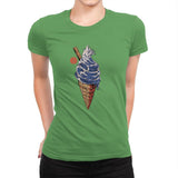 Great Ice Cream - Womens Premium T-Shirts RIPT Apparel Small / Kelly