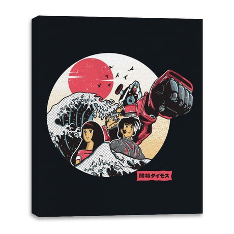 Great Love of Kanagwa Wave - Canvas Wraps Canvas Wraps RIPT Apparel 16x20 / 151515