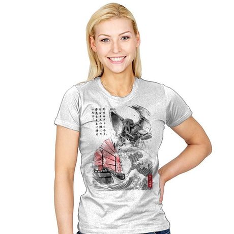 Great Old One in Japan - Womens T-Shirts RIPT Apparel