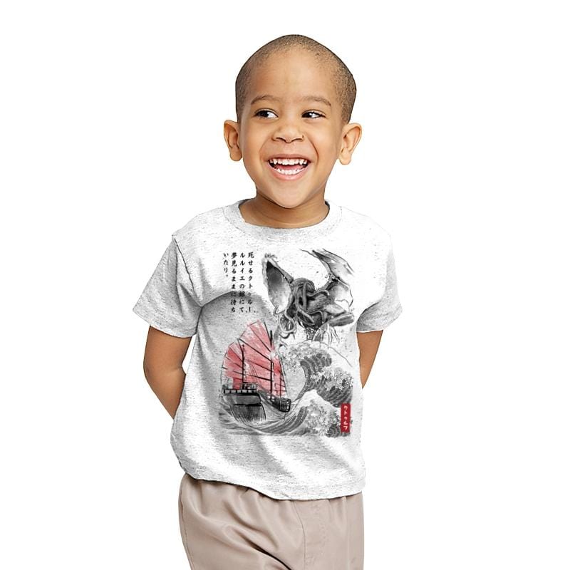 Great Old One in Japan - Youth T-Shirts RIPT Apparel