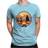 Great Outdoors - Mens Premium T-Shirts RIPT Apparel Small / Light Blue