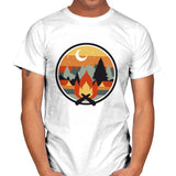 Great Outdoors - Mens T-Shirts RIPT Apparel Small / White