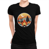 Great Outdoors - Womens Premium T-Shirts RIPT Apparel Small / Natural
