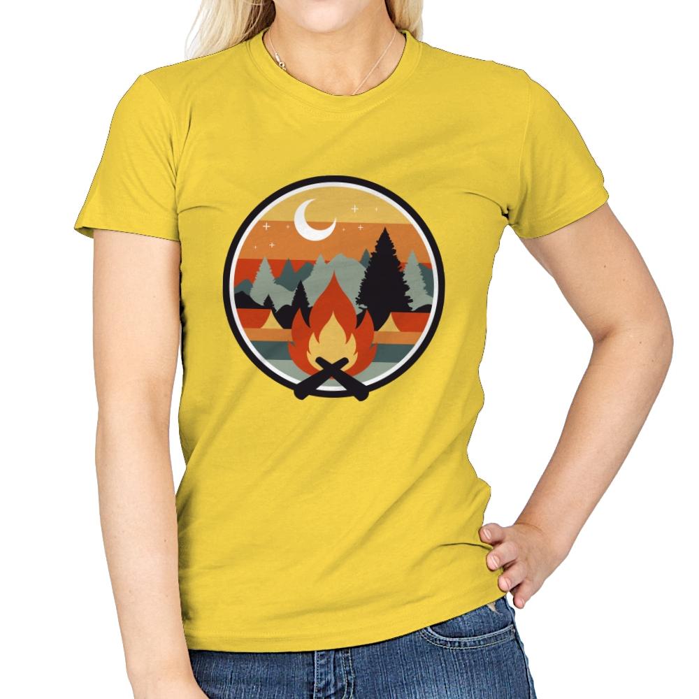 Great Outdoors - Womens T-Shirts RIPT Apparel Small / Daisy