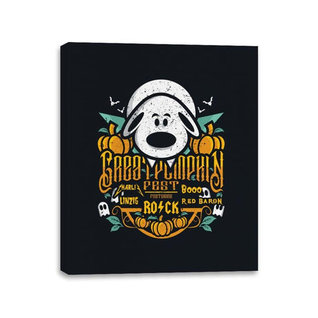 Great Pumpkin Fest - Canvas Wraps Canvas Wraps RIPT Apparel 11x14 / Black