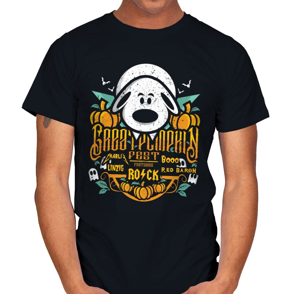 Great Pumpkin Fest - Mens T-Shirts RIPT Apparel Small / Black