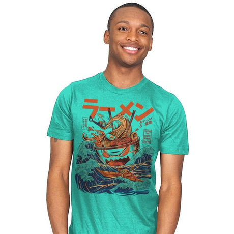 Great Ramen off Kanagawa - Best Seller - Mens T-Shirts RIPT Apparel Small / Mint