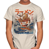 Great Ramen off Kanagawa - Best Seller - Mens T-Shirts RIPT Apparel Small / Natural