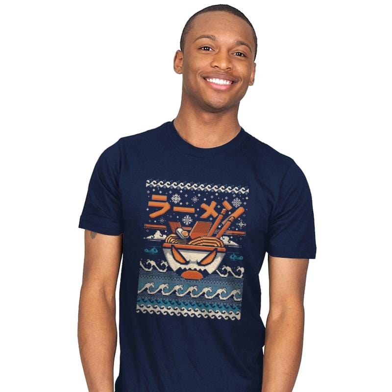 Great Ramen off Kanagawa Sweater - Mens T-Shirts RIPT Apparel